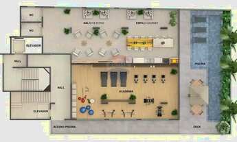 Imagem 4: Apartamentos 3 e 4 Q em obra Bairro Ouro Preto