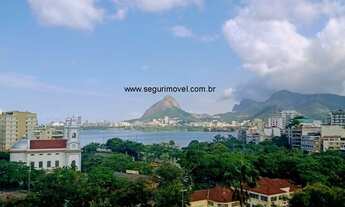 Imagem 7: Lagoa, Flat, 2 qrts, Fonte da Saudade, vista indevassável da varanda!