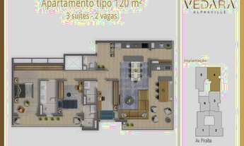 Imagem 4: 3 Suítes - Alphaville