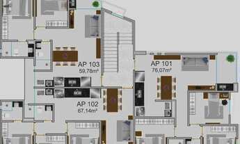 Imagem 4: Apartamento nos Bancários Térreo com 2 quartos