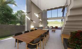 Imagem 5: Casa para venda possui 418 metros quadrados com 4 Suítes no Alphaville - Piscina Aquecida