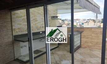 Imagem 3: Cobertura com 2 dormitórios à venda, 112 m² por R$ 425.500,00 - Vila Camilópolis - Santo A