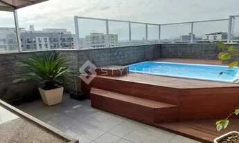 Imagem: Cobertura duplex para venda possui 123 metros