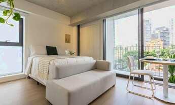 Imagem 2: Studio na Vila Madalena com lazer total.A 3 quadras do Metrô Vila Madalena. <br>1º a