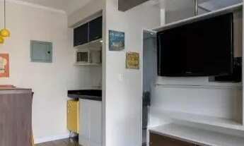 Imagem 2: Apartamento Studio com 34m², 1 quarto,1 vaga e Mobiliado
