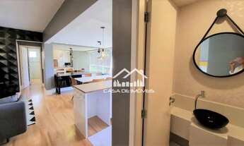 Imagem 2: Vende ou aluga apartamento mobiliado com 77m², 2 suítes e varanda gourmet no Panamby