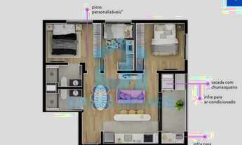 Imagem 2: Apartamento a venda em Curitiba | 76M² | 3 quartos