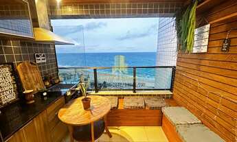 Imagem 2: Evolution. Apartamento nascente, 108m², móveis planejados, vista mar permanente. Jacarecic