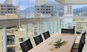 Imagem 6: Apartamento alto padrão com sacada gourmet e vista do mar, 3 dormitórios climatizados send