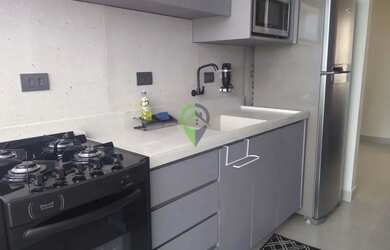 Imagem 5: Apartamento mobiliado em Aparecida, frente mar em Santos/SP