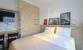 Imagem 2: Apto estilo Studio disponível para locação no bairro de Pinheiros ele contém 24m² e 1 dorm