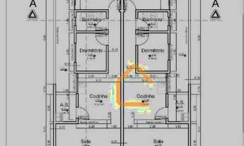 Imagem 4: Casa com 2 dormitórios à venda, 65 m² por R$ 315.000 - Parque Real - Pouso Alegre/MG