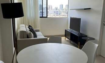 Imagem 4: Alugo apt 1 qt mobiliado no Beach Class Hotels Residence, andar alto