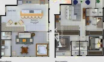 Imagem 2: Cobertura Duplex com 3 suítes à venda, 157 m² por R$ 1.154.600 - Jardim Veneza - Uberlândi