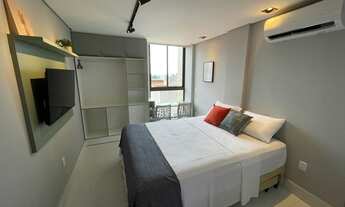 Imagem 4: Flat Mobiliado p/ aluguel c/ 1 quarto a 150 metros do mar em Intermares - Cabedelo - PB