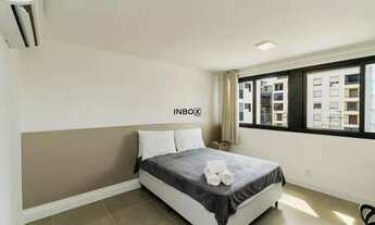 Imagem 2: Studio mobiliado, Sol Leste, vaga e infraestrutura completa