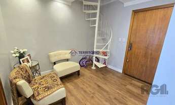 Imagem 2: Cobertura de 90m² - 3 dormitórios, 2 banheiros, terraço com churrasqueira e 1 vaga de gara