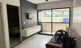 Imagem 3: Quarto e sala na Ponta Verde