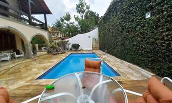 Imagem 4: Magnifica casa em condomínio fechado com 4 quartos 3 suítes, piscinão e área gourmet, 4 va