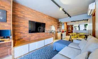 Imagem 4: MOBILIADO, impecável, no BELA VISTA. 02 dormitórios, 01 suíte, 01 vaga. ELEVADOR, condomín