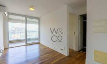 Imagem 3: Apartamento com 1 dormitório para alugar, 45 m² por R$ 4.680,20/mês - Brooklin - São Paulo