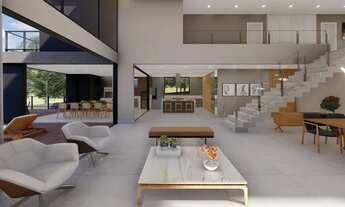 Imagem 6: Casa para venda possui 418 metros quadrados com 4 Suítes no Alphaville - Piscina Aquecida