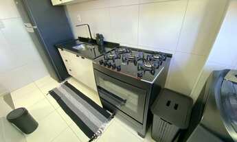 Imagem 3: Apartamento 2 quartos, 2 banheiros e vaga de garagem, mobiliado no Jardim Brasilia