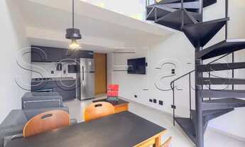 Imagem: Flat estilo Duplex disponível para locação