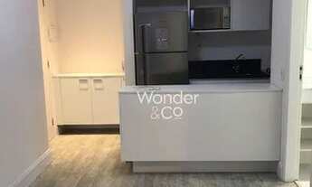 Imagem 2: Apartamento com 1 dormitório para alugar, 44 m² por R$ 4.900,00/mês - Brooklin Paulista