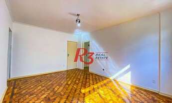 Imagem 3: Apartamento com 2 dormitórios à venda, 91 m² por R$ 495.000,00 - Gonzaga - Santos/SP