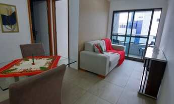 Imagem 3: NERI Andar Alto c/vista Mar var 1qt Mobiliado bem dividido pisc churrasqueira