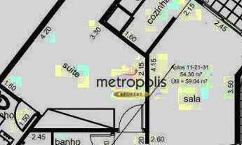 Imagem 3: Apartamento à venda, 57 m² por R$ 431.624,00 - Parque Terra Nova - São Bernardo do Campo/S