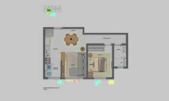 Imagem 2: Apartamento à venda no Alta vista com 2 quartos e 53m²