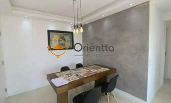 Imagem 2: Apartamento SEMIMOBILIADO com 2 quartos, sendo 1 suíte com 1 vaga de garagem par