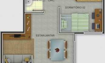 Imagem 7: Apartamento para Venda em Novo Hamburgo, Guarani, 2 dormitórios, 1 banheiro, 1 vaga