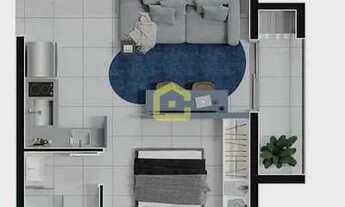 Imagem 3: LANÇAMENTO Lunetto - Studio à venda 210.200,00 - 22,98m² - 1 dormitório - Água Verde - Cur