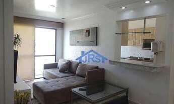 Imagem 2: Apartamento com 3 dormitórios para alugar, 86 m² por R$ 5.358,47/mês - Alphaville Industri