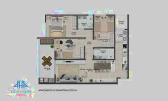 Imagem: Apartamento com 3 dormitórios à venda