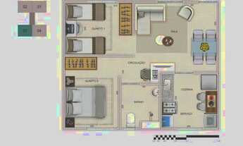 Imagem 6: Apartamento 2 Quartos 43,50m2