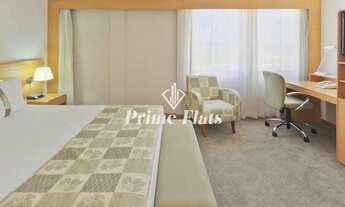 Imagem 4: Flat disponível para venda no Holiday Inn Anhembi, com 26m², 1 dormitório e 1 vaga