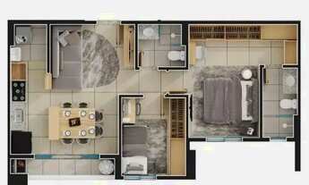 Imagem 2: Apartamento à venda no bairro Jardim América - Goiânia/GO