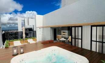 Imagem: Cobertura 280 M2 no catolé com layout dos