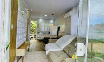 Imagem: DIÁRIA- aconchegante casa de madeira