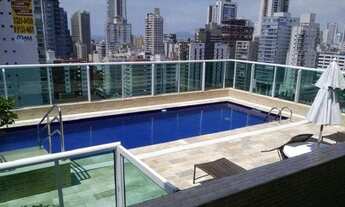 Imagem 6: Apartamento para aluguel com 55 metros quadrados com 1 quarto em Campo Grande - Santos - S