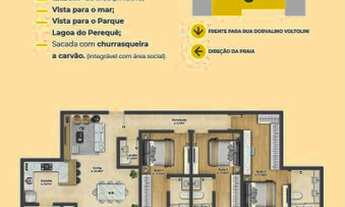 Imagem 4: Vista do mar - Roof Top - 3 suítes - Ampla área de lazer