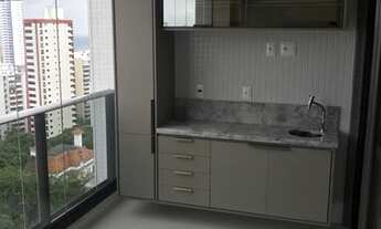 Imagem 4: Apartamento p/ aluguel, 52 m2, 1 quarto, varanda gourmet, vista linda e nasem Graça - Sal