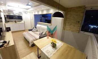 Imagem 3: Apartamento com 2 dormitórios à venda, 65 m² por R$ 530.000,00 - Ponta da Praia - Santos/S