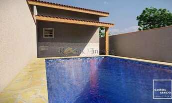 Imagem 1: Casa com 2 dorms, Balneário Itaguai, Mongaguá - R$ 314 mil, Cod: 1007