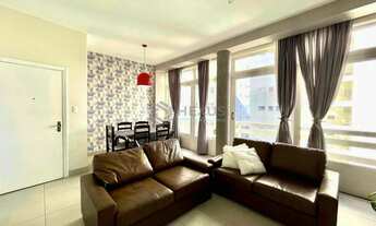 Imagem 5: Apartamento com varanda e vista mar na quadra-mar da Praia das Pitangueiras de 3 quartos