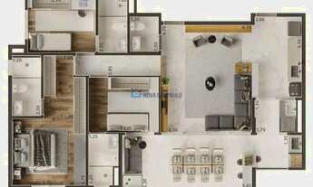 Imagem 7: Apartamento á venda no Ipiranga - 3 dormitórios, 3 suítes, 2 vagas com depósito